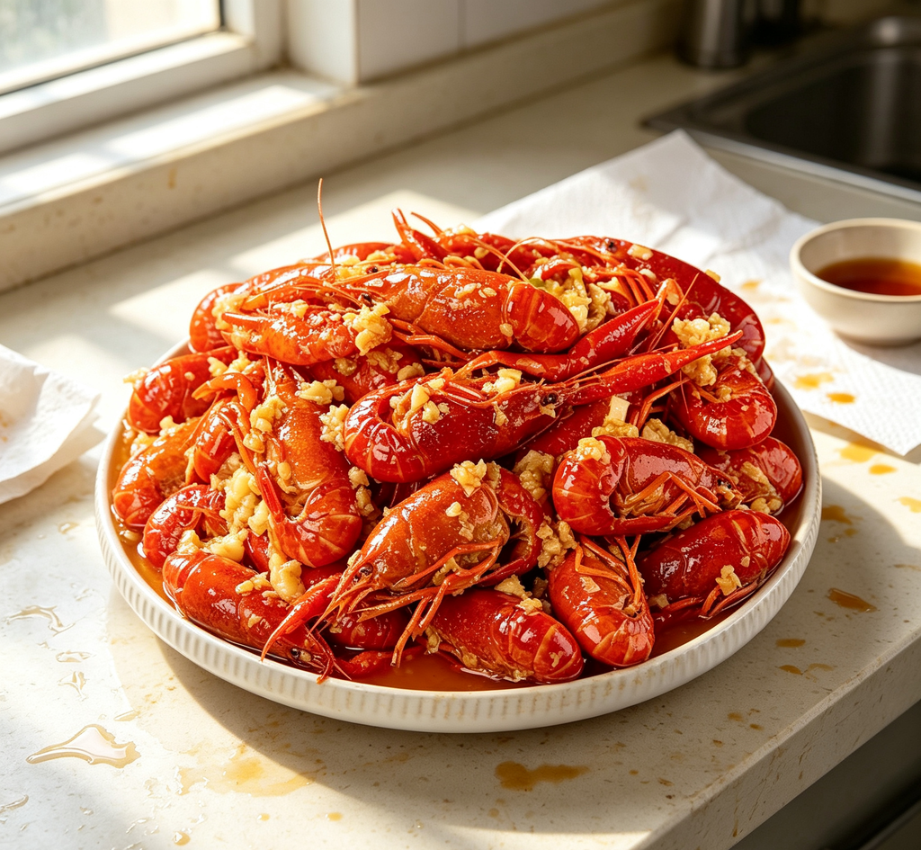 Garlic Crawfish