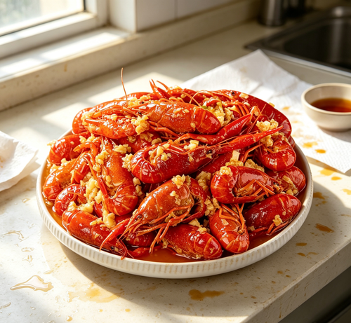 Garlic Crawfish
