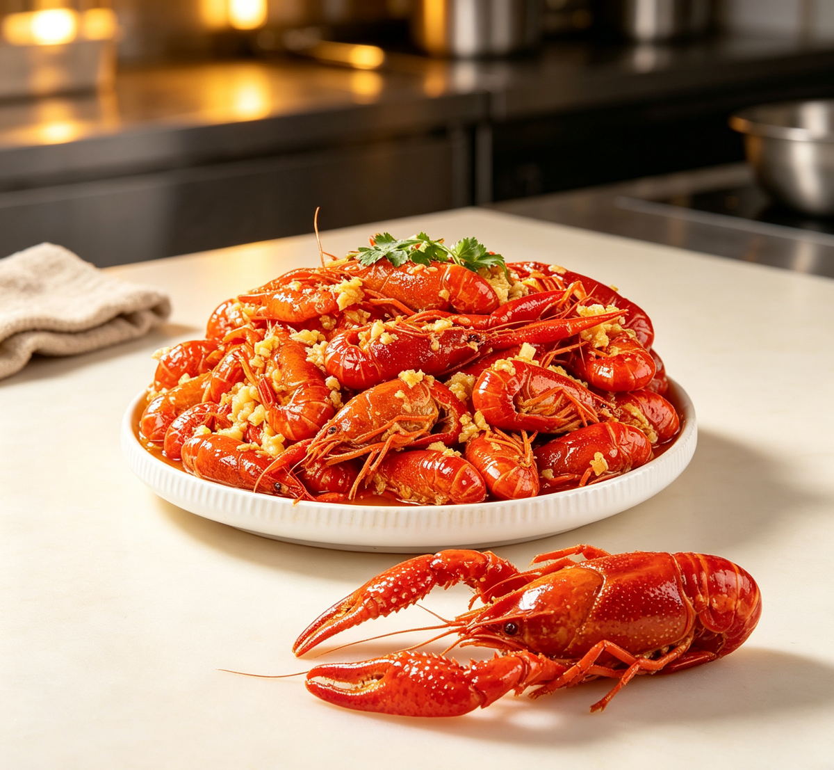 Garlic Crawfish