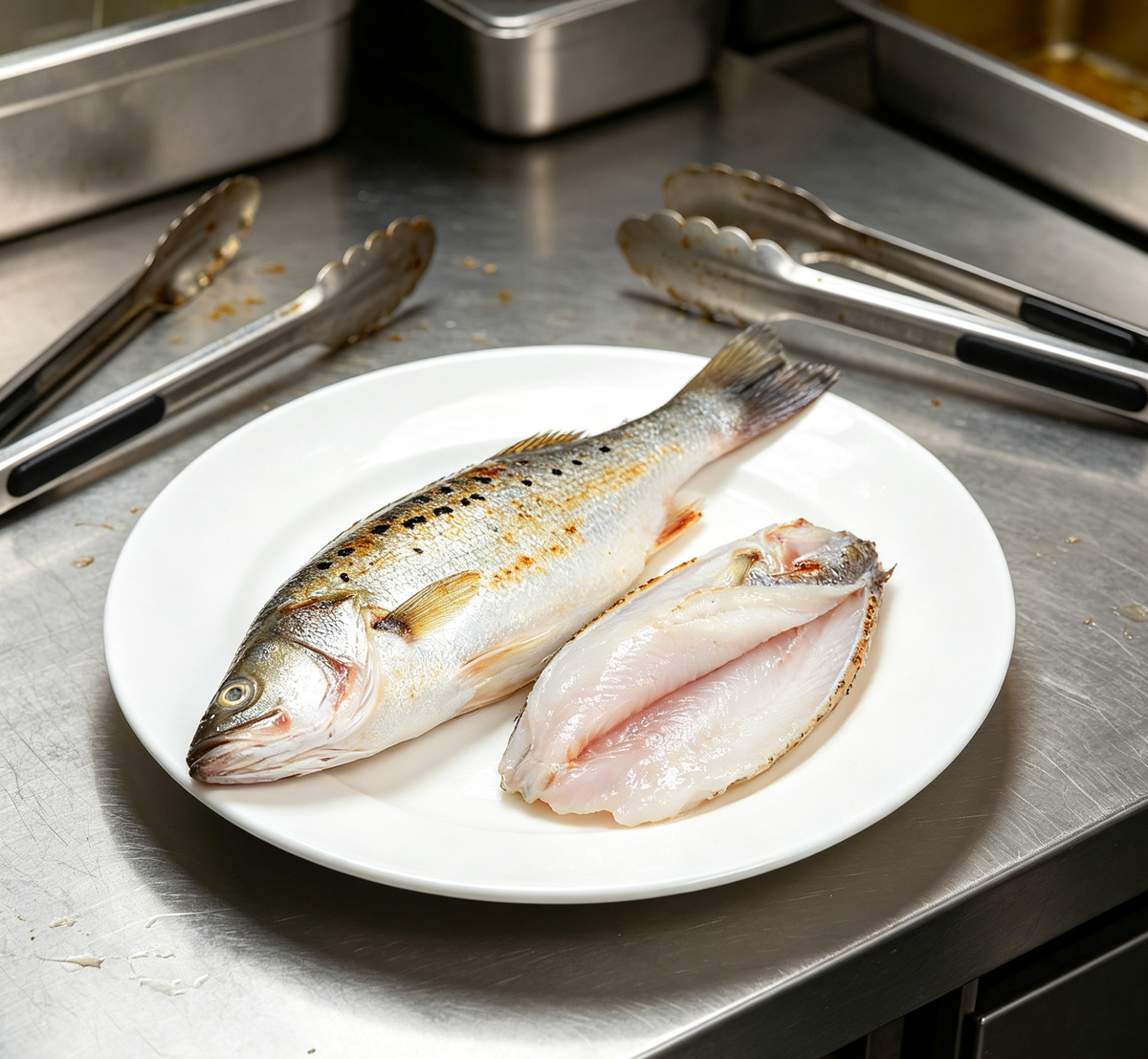 Whole & Filleted Sea Bass