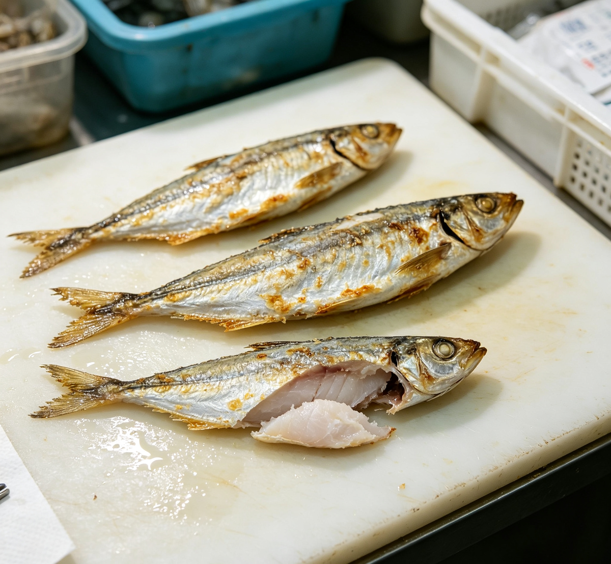 Whole Fried Sardines