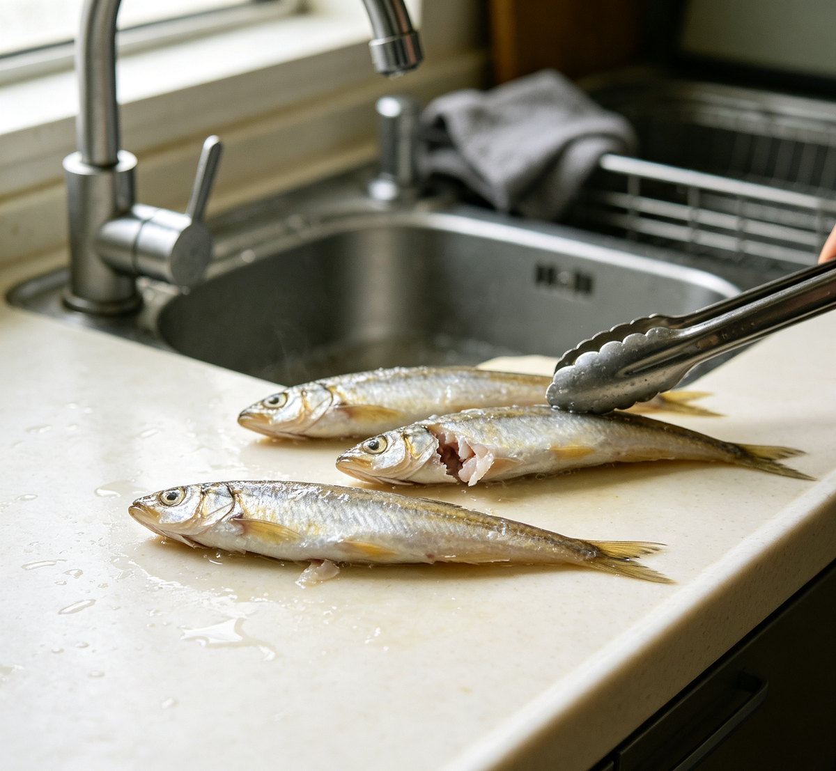 Whole Fried Sardines